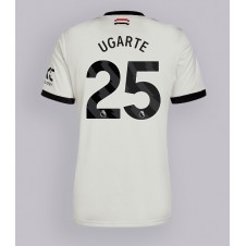 Manchester United Manuel Ugarte #25 Tredjedrakt 2024-25 Kortermet